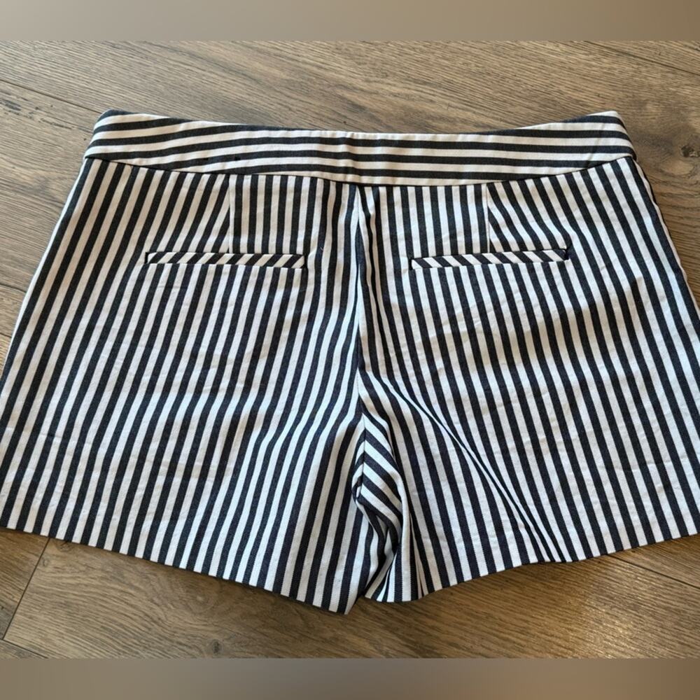 Express Monochrome Striped Shorts 6 - Picture 3 of 5
